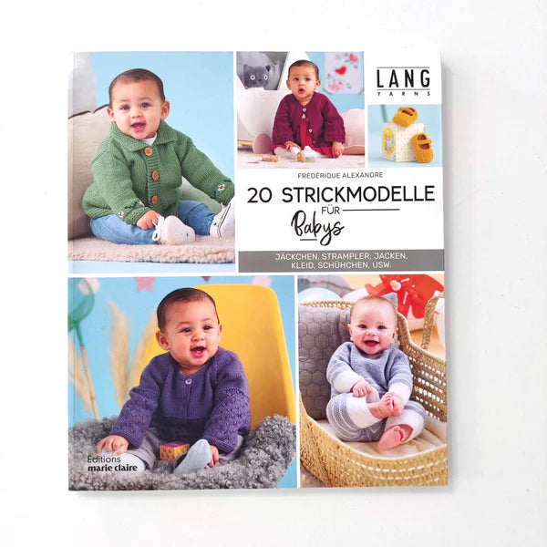 20 Knitted models for Babies - Editions Marie Claire (DE)