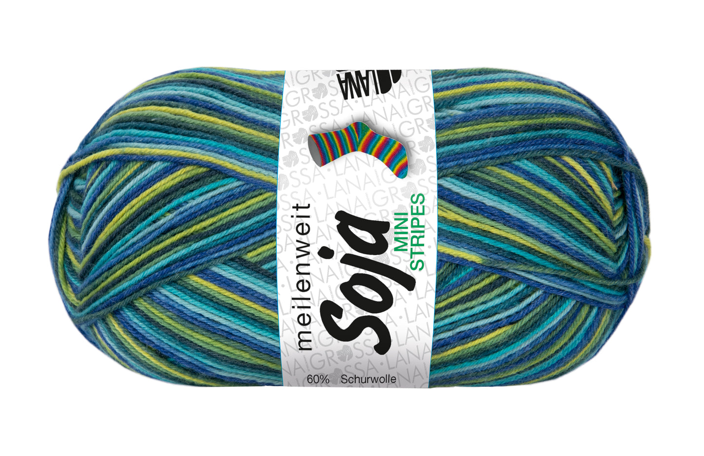 Meilenweit 100 Soja (Soft, Mini Stripes)